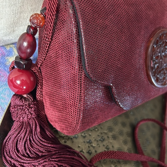 Red Rafael Sanchez Purse/ Clutch - Picture 4 of 10